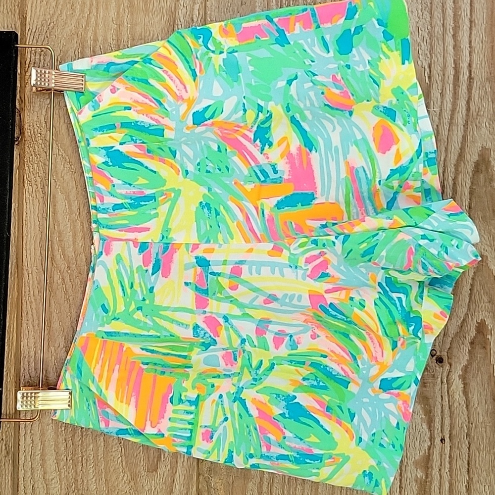 Lilly Pulitzer Suze 00 Colorful Patterned Shorts